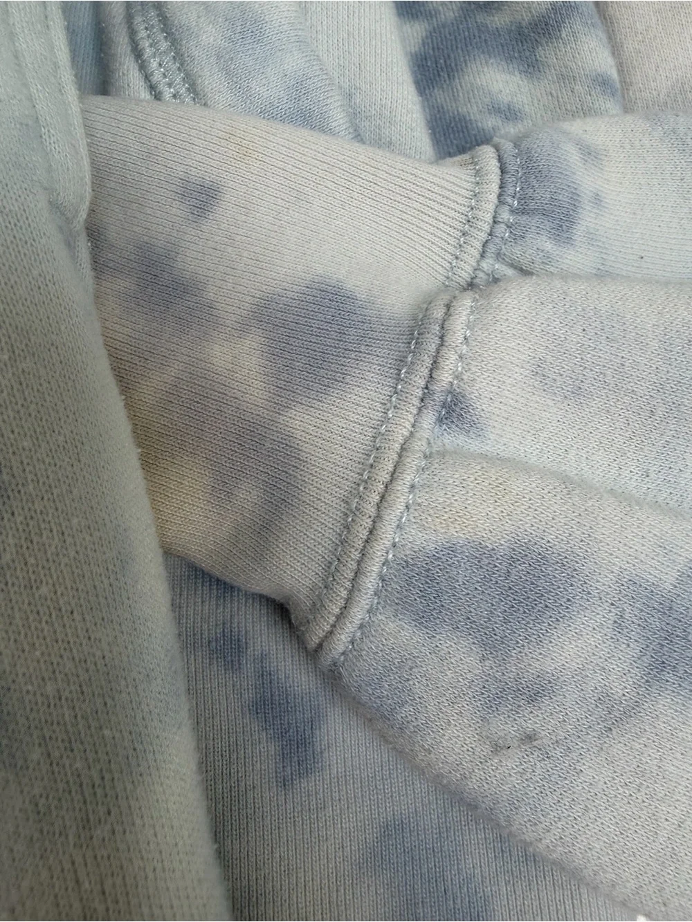 Abercrombie & Fitch Girls Light Blue Tie-Dye Hoodie & Sweatpants Set